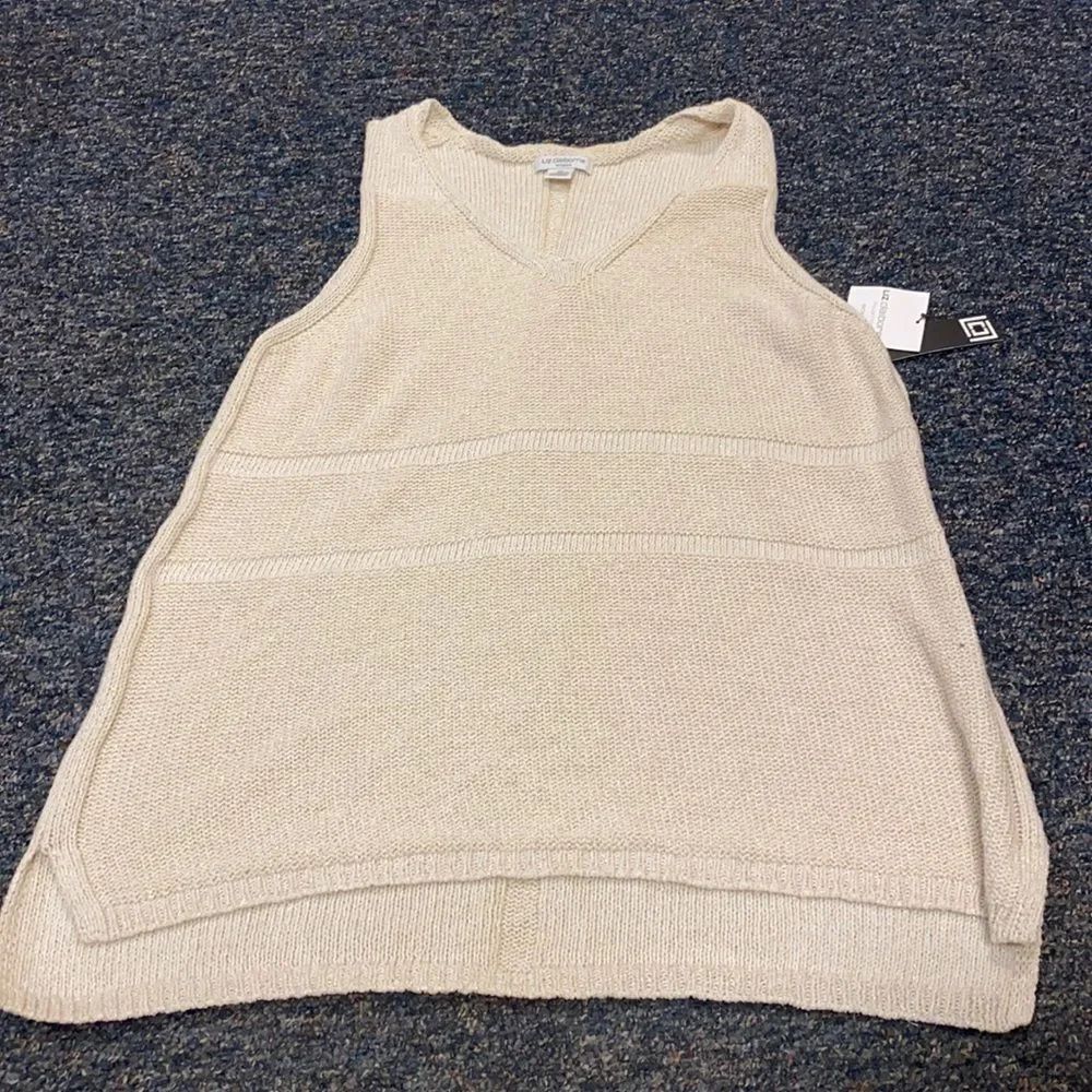 Liz Claiborne ShimmerβSweater Vest sz. 2X NWT